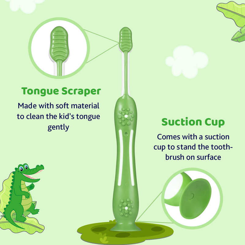 Toothbrush Green 3Y-8Y image number null